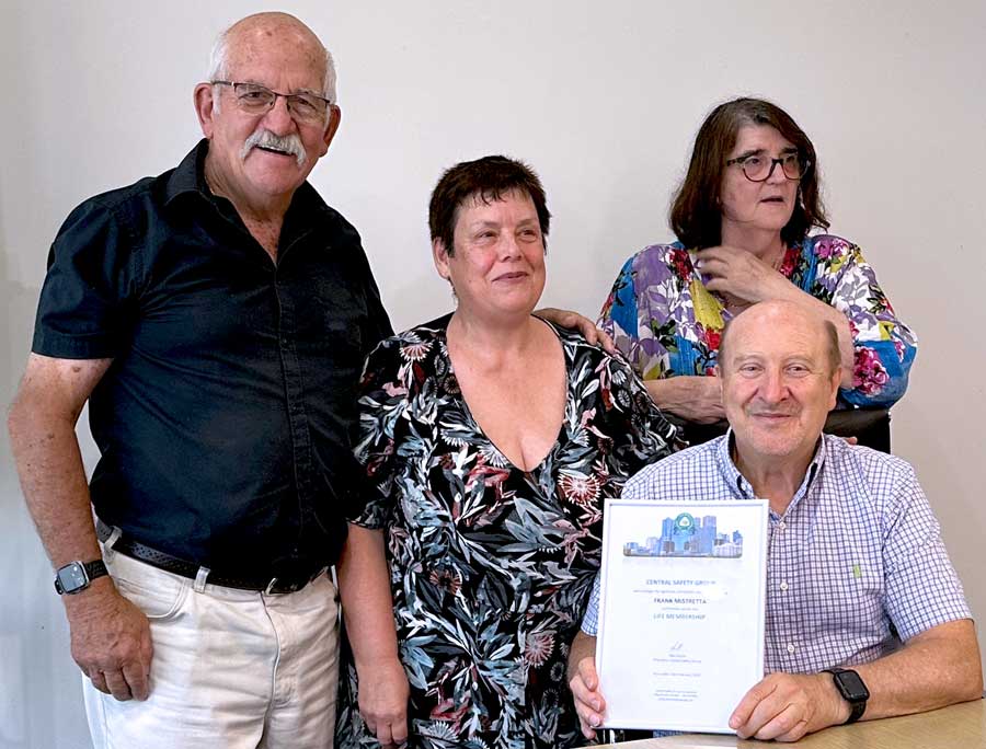 Frank Mistretta with fellow Life members(1)